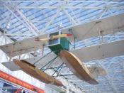 English: Replica of Boeing B&W Seaplane at the Museum of Flight, Seattle, Washington, USA