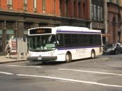 English: NYU shuttle #30620 (owned by Coach USA) operates on Shuttle Route A.