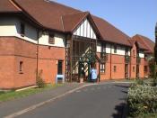 English: Nursing Home in Goldthorn Hill. This area of Wolverhampton has a cluster of nursing homes.