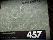 Ampex Grand Master 457 Studio Mastering Audio Tape : 1/4