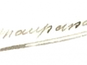English: Signature of Guy De Maupassant Français : Signature de Guy De Maupassant