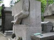 Tomb of Oscar Wilde by Jacob Epstein