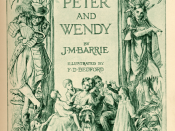 Title page of Peter and Wendy