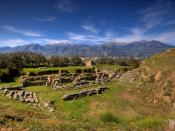 The ancient theater of Sparta.