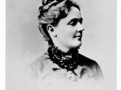 English: Portrait photograph of Sarah Orne Jewett (1849–1909). The New York Public Library Digital Collection.