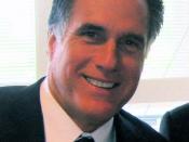 Mitt Romney, former governor of Massachusetts, 2008 US presidential candidate.