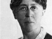 English: Mary Parker Follett (1868-1933)American psychologist Magyar: Mary Parker Follett (1838-1933) amerikai pszichologus