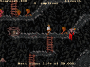 Screenshot of the arcade version.