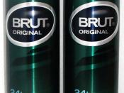 English: Brut Original Anti-Perspirant Deodorant 24hr Ultra Dry (Australian packaging)