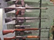 Vietnam-era rifles at the National Firearms Museum