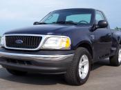 English: 2003 Ford F-150 (front view)