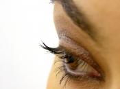 Eye makeup of a woman. Polski: Makijaż kobiecego oka