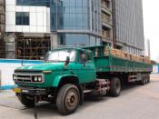 English: A FAW truck in China