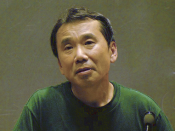 Japanese writer Haruki Murakami