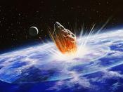 collision d'une comète sur la terre