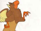The Gryphon from a Disney Jello advert
