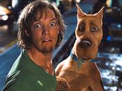 Matthew Lillard as Shaggy in Scooby-Doo.