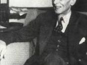 English: Muhammad Ali Jinnah (محمد على جناح) (December 25 1876 – September 11 1948) was a Indian Muslim politician and leader of the All India Muslim League who founded Pakistan and served as its first Governor-General. He is officially known in Pakistan 