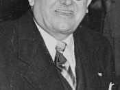 English: Vincent Auriol, President of France, 1951 Français : Vincent Auriol, Président de la République française, 1951