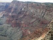 Kaibab Ls.-Toroweap Fm.-Coconino Ss.-Hermit Sh.-Supai Group-Redwall Ls.-Tonto Group, Grand Canyon (view from the South Rim), Arizona 2