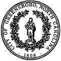 Official seal of Greensboro, North Carolina