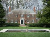 English: The Nichols House at Johns Hopkins University, Baltimore, MD