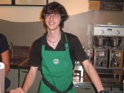 A Starbucks barista.