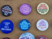 Atheist badges.