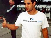 Juan Pablo Montoya was third with the Williams team and 82 points.