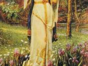Freyja, by J. Doyle Penrose (1862-1932). Better version here: http://www.sacred-texts.com/neu/tml/img/08400.jpg