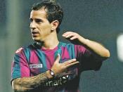 English: Leandro Romagnoli, argentinian football player
