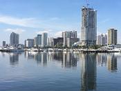 The view from Harbor Square in Manila