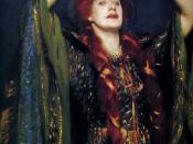 John Singer Sargent: Ellen Terry as Lady Macbeth (detail)