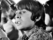 Davy Jones of the Monkees at a press conference in Sydney, 1968 / photographed by Greg Lee for Australian Photographic Agency