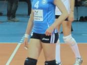 English: Turkish volleyball player Elif Uzun