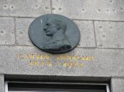 English: Cathal Brugha commemorative plaque in O’Connell Street, Dublin.
