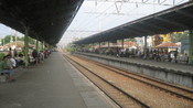 English: Bekasi Train Station, Bekasi, West Java, Indonesia Bahasa Indonesia: Stasiun Kereta Bekasi, Kota Bekasi, Jawa Barat, Indonesia