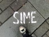 Sime street tag