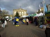 English: Andover - Market Andover has held a weekly market since Elizabethan times.
