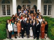 Staff of President Clinton's One America Initiative, the Initiative on Race