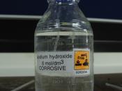 Sodium Hydroxide 6mol Corrosive Lab Chemicals