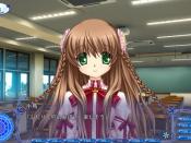 A conversation in Rewrite featuring the main character talking to Kotori.