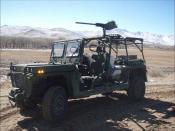 English: United States Marine Corps Internally Transportable Vehicle (Growler)