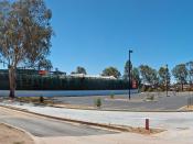 English: Bunnings Warehouse Wagga Wagga panorama
