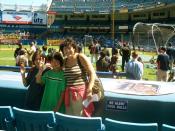 Sotomayor with her nephews at Yankee Stadium in 2007
