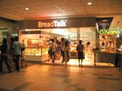 English: Breadtalk Outlet in Singapore