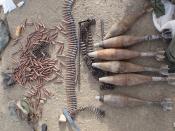 Taliban use mosque to hide weapons cache