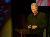 Bill Clinton talking at TED conference 2007. He won TED Prize 2007.