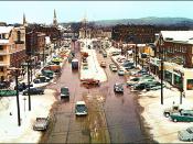 Main Street, Keene NH in the 1950s
