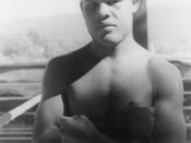 Portrait of boxer Joe Louis